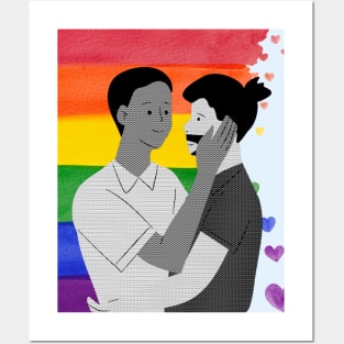 Gay Pride, LOVE IS LOVE Posters and Art